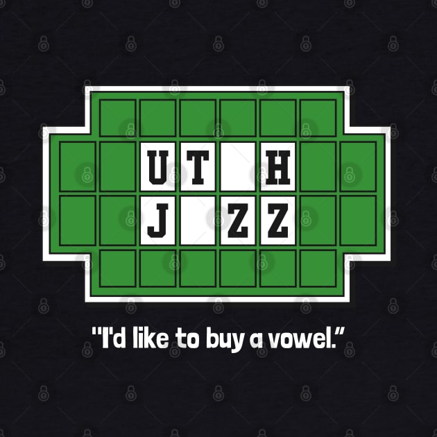 Utah Jazz Basketball - Funny Game show Board by TwistedCharm